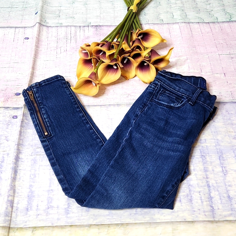 Kid's Old Navy Zippered Leg Skinny Jeans
